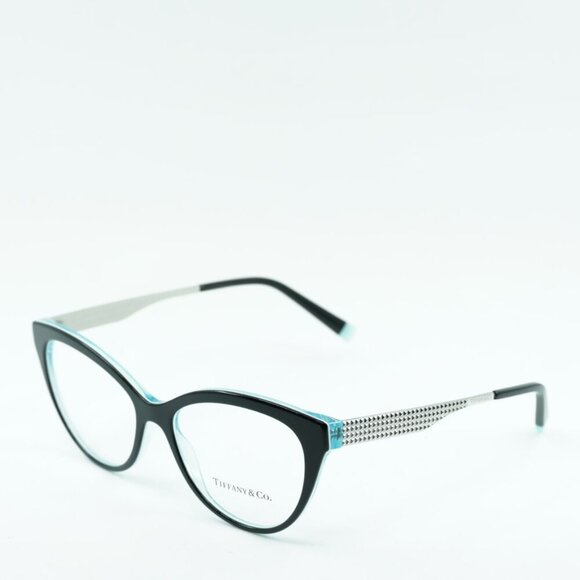 Tiffany & Co eyeglasses TF2180 8274 Black on Blue 52mm - Picture 4 of 5